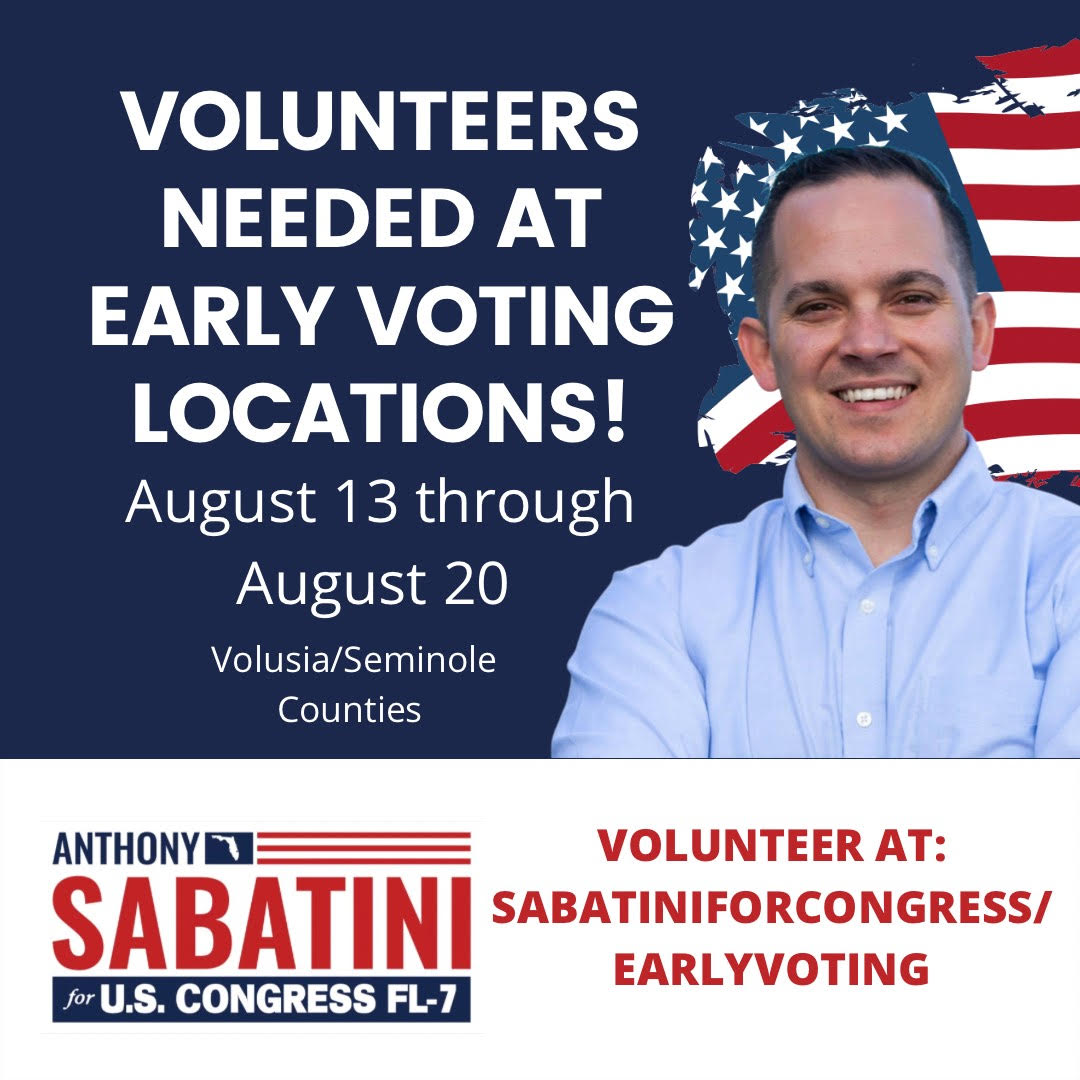 Sign up to volunteer for Team Sabatini today